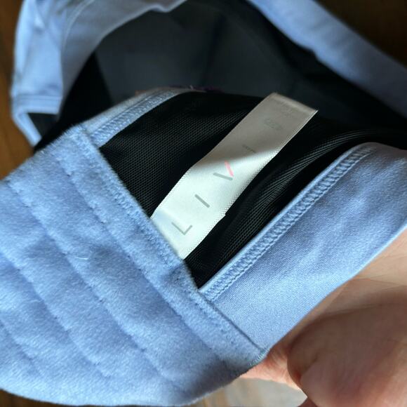 LIVI by Lane Bryant Racerback Padded Bra Blue Sz 42D - Picture 6 of 9